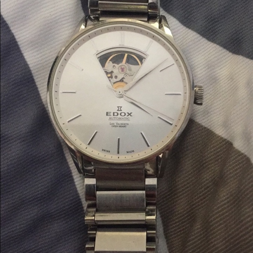 Edox Les Vauberts Automatic Watch 85011-3B-AIN